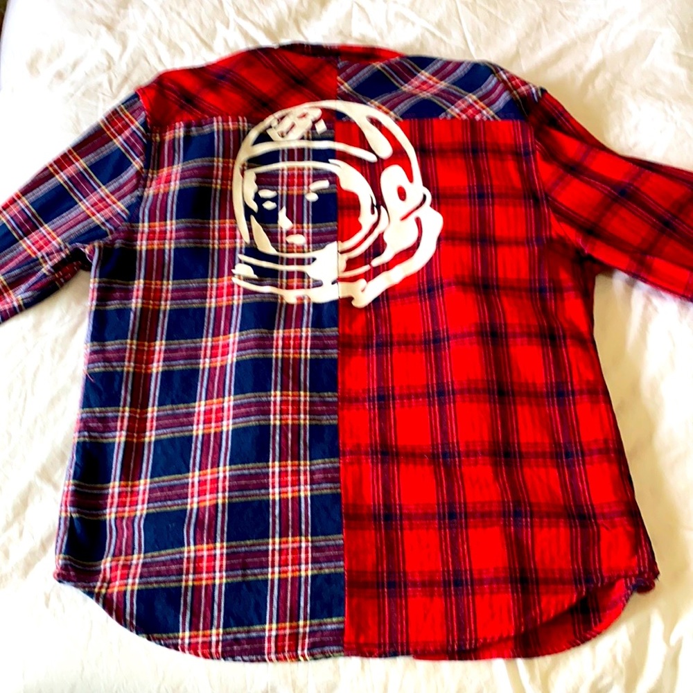 Billionaire Boys Club Twin Plaid Flannel Button Up Fall Ready